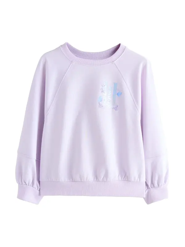 Next Next Sweater majica  mornarsko plava / kraljevsko plava / zelena / lila