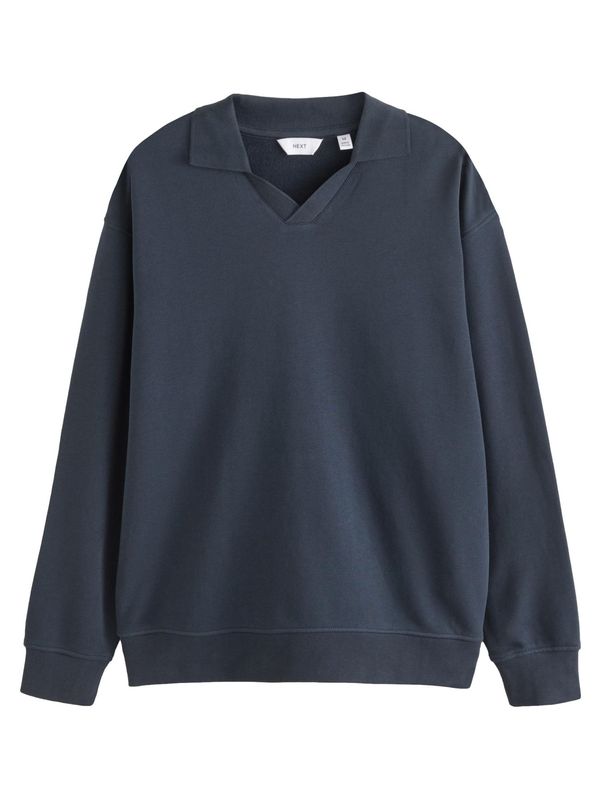 Next Next Sweater majica  mornarsko plava