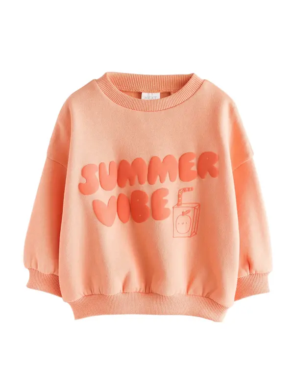 Next Next Sweater majica  narančasta / marelica