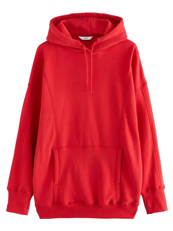 Next Next Sweater majica  narančasto crvena