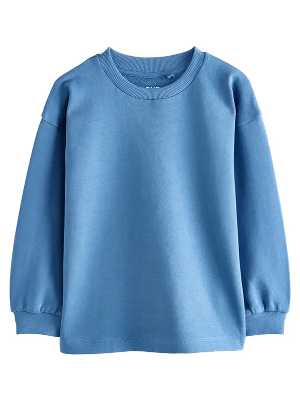 Next Next Sweater majica  nebesko plava