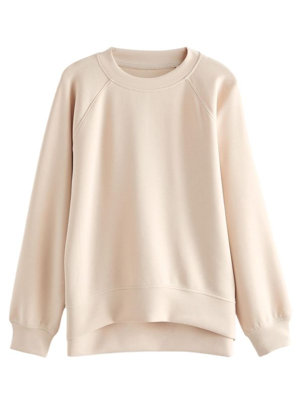 Next Next Sweater majica  pastelno roza