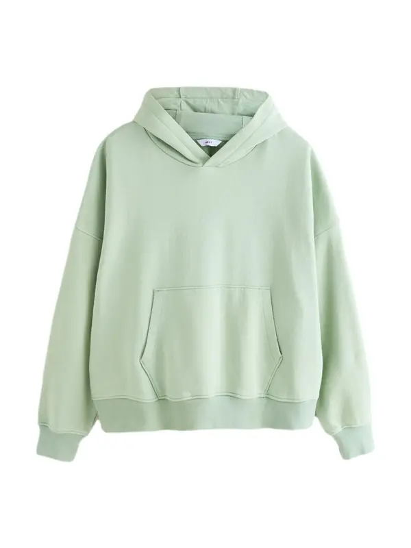 Next Next Sweater majica  pastelno zelena