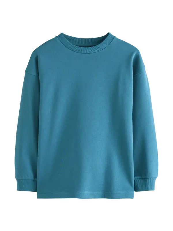 Next Next Sweater majica  petrol