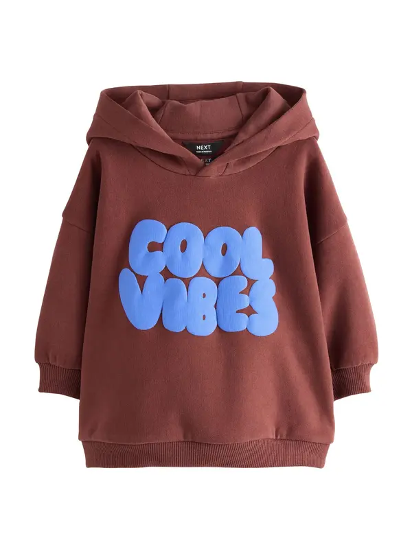 Next Next Sweater majica  plava / burgund