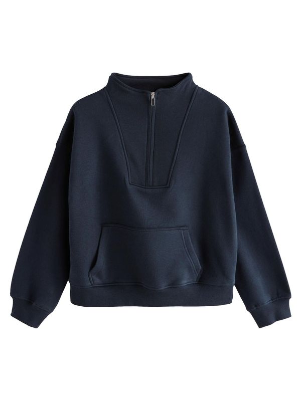 Next Next Sweater majica  plava / noćno plava