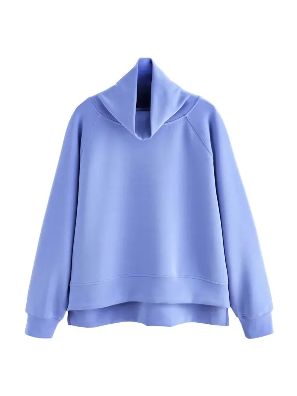 Next Next Sweater majica  plava