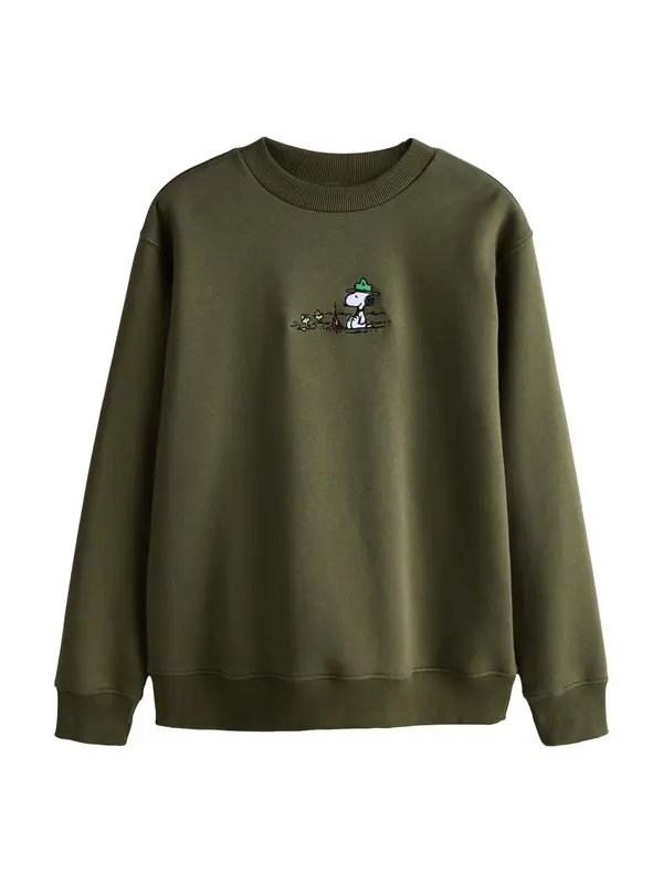 Next Next Sweater majica  plava / žuta / kraljevski zelena / bijela