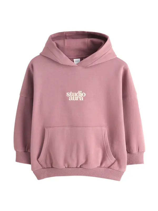 Next Next Sweater majica  prljavo roza