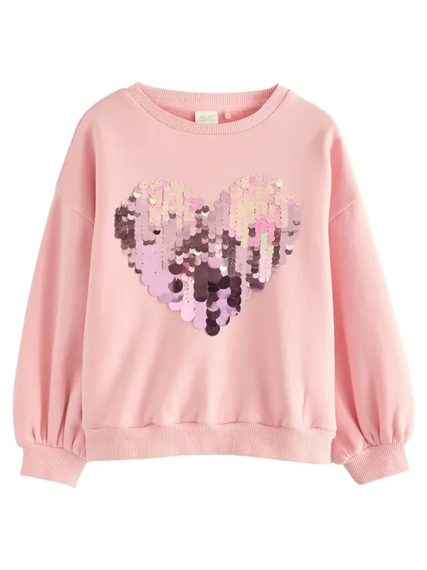Next Next Sweater majica  roza