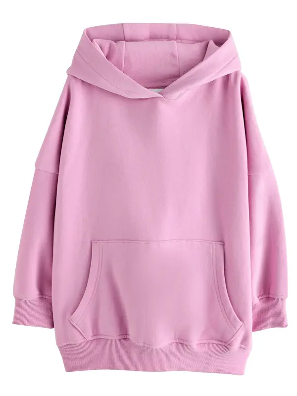 Next Next Sweater majica  ružičasto crvena