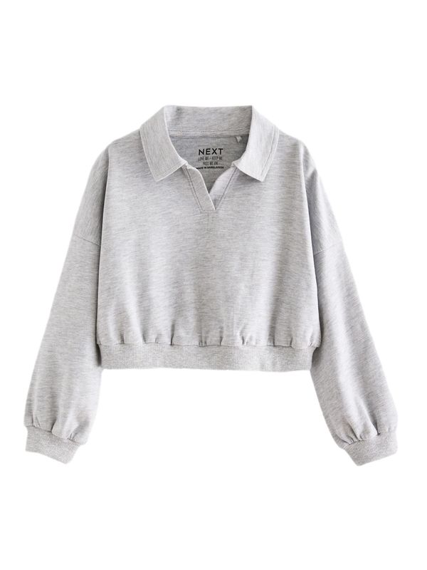 Next Next Sweater majica  siva melange