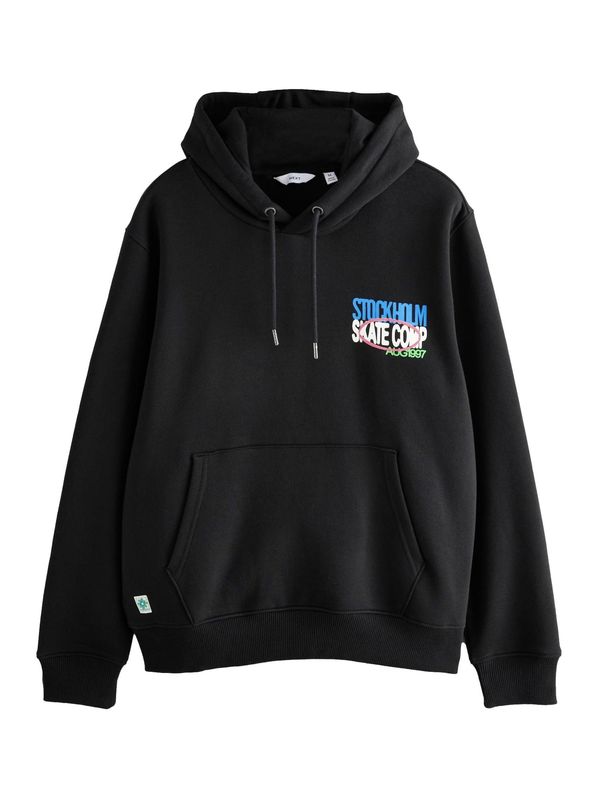 Next Next Sweater majica  svijetloplava / svijetlozelena / crna / prljavo bijela