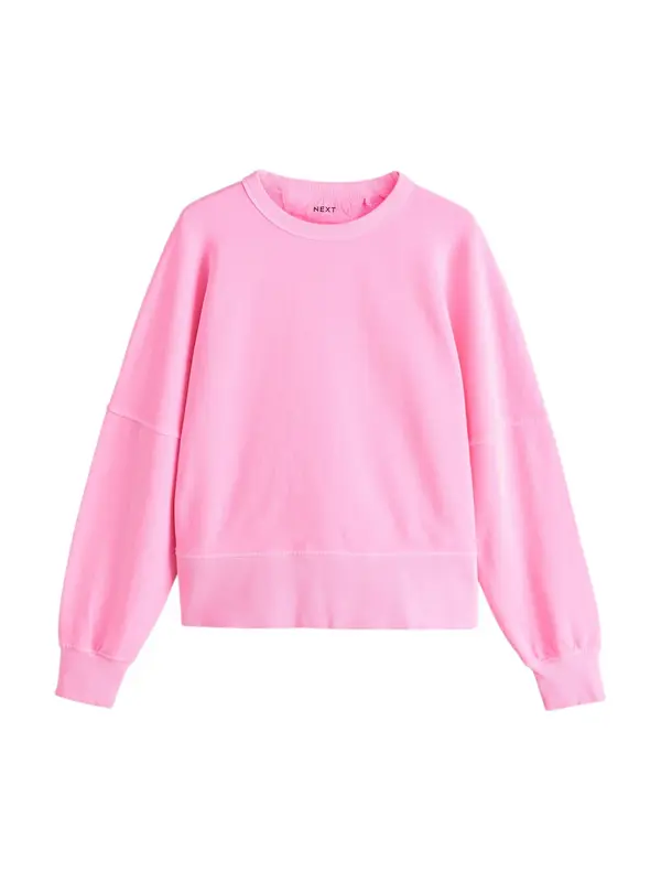 Next Next Sweater majica  svijetloroza