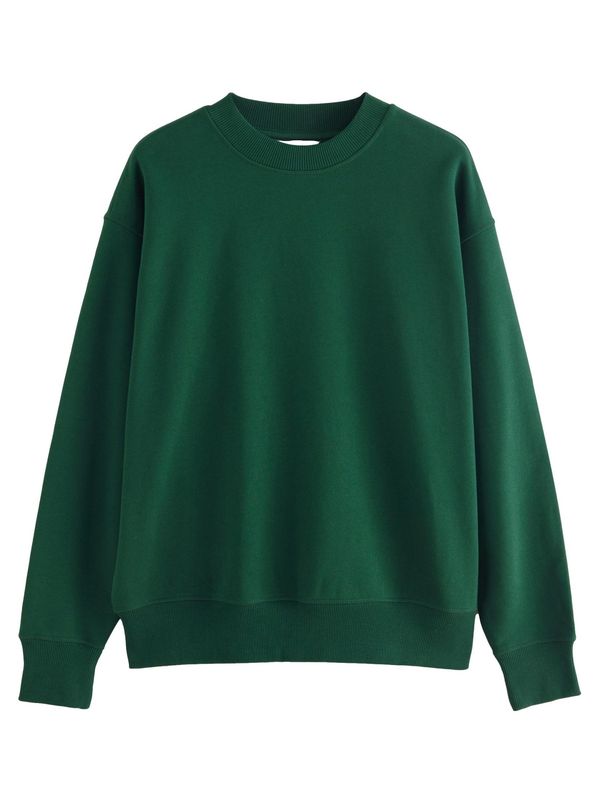 Next Next Sweater majica  tamno zelena