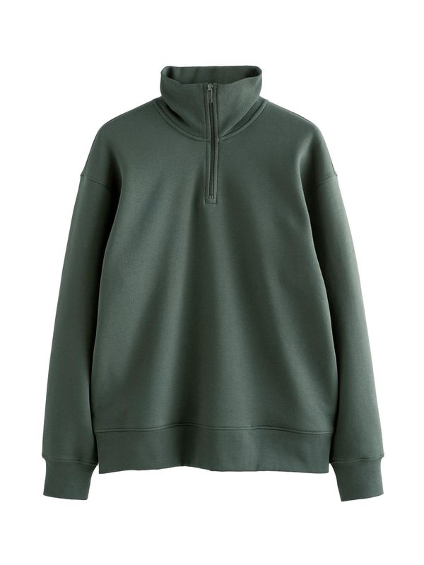 Next Next Sweater majica  tamno zelena