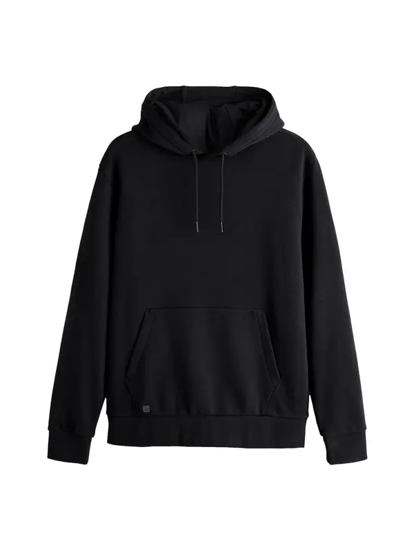 Next Next Sweater majica  tamo siva / crna
