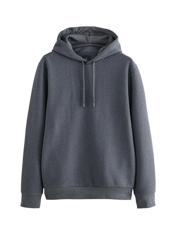 Next Next Sweater majica  tamo siva