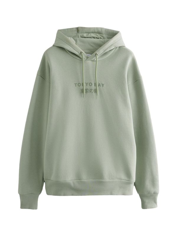 Next Next Sweater majica  zelena / menta