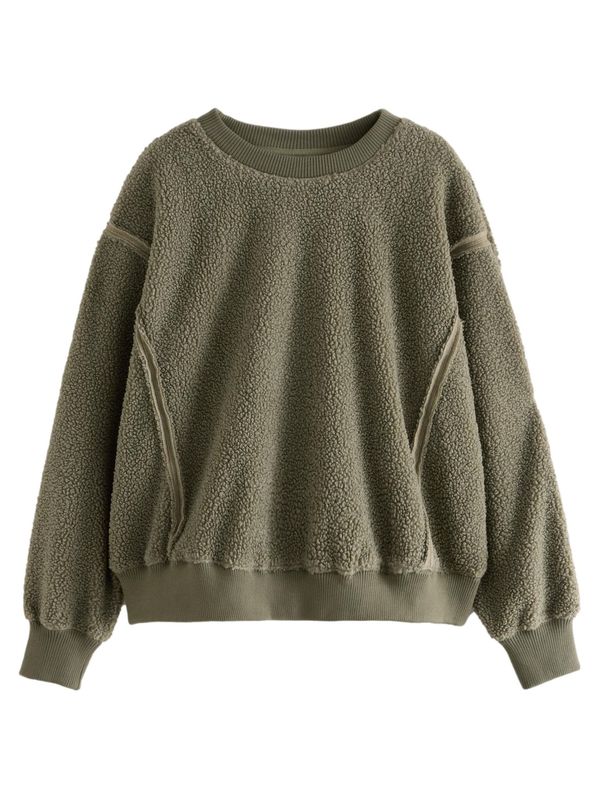 Next Next Sweater majica  zelena