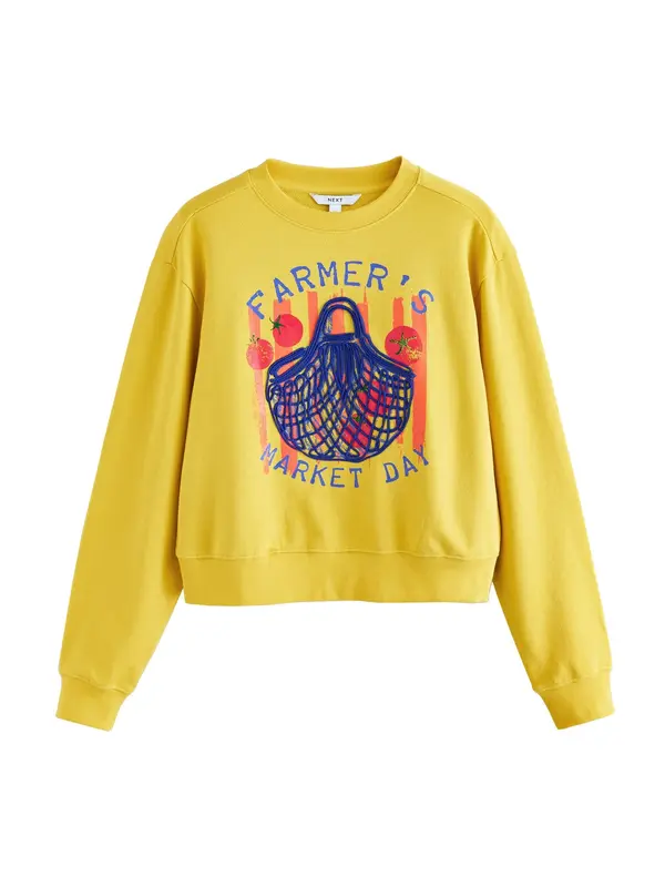 Next Next Sweater majica  žuta