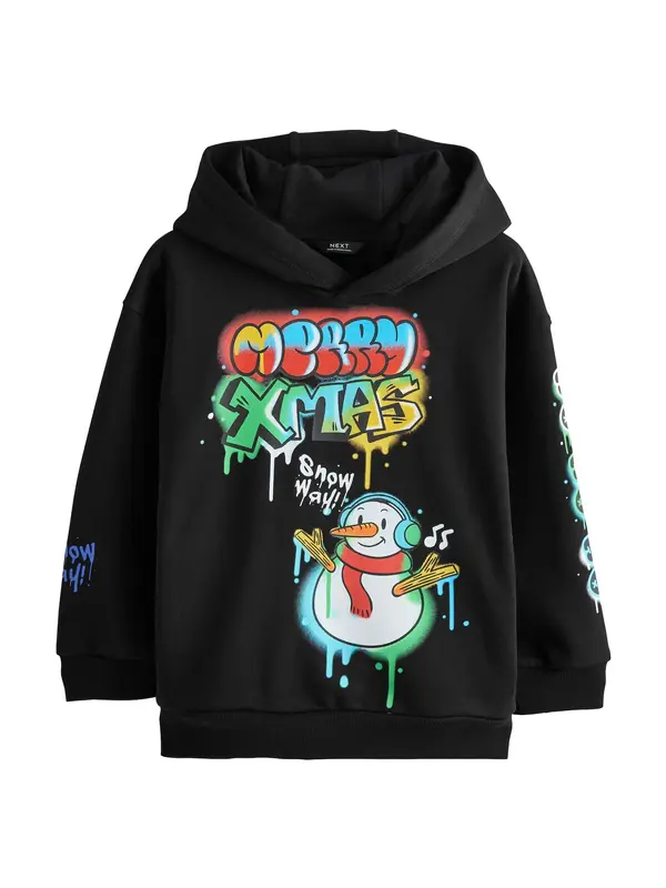 Next Next Sweater majica  žuta / zelena / crvena / crna