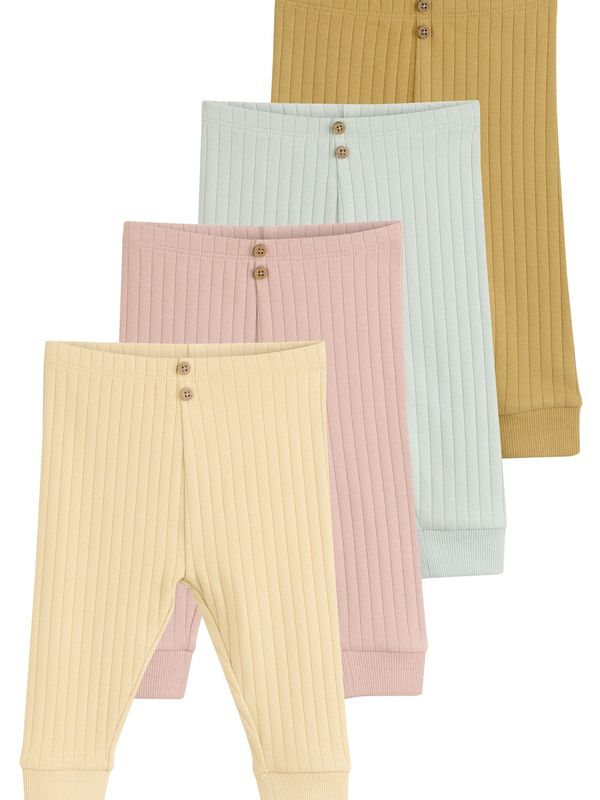 Next Next Tajice  boja devine dlake (camel) / pastelno žuta / menta / prljavo roza