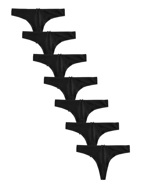 Next Next Tanga gaćice  crna