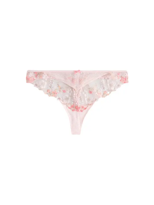 Next Next Tanga gaćice  pastelno plava / rosé / puder roza / svijetloroza