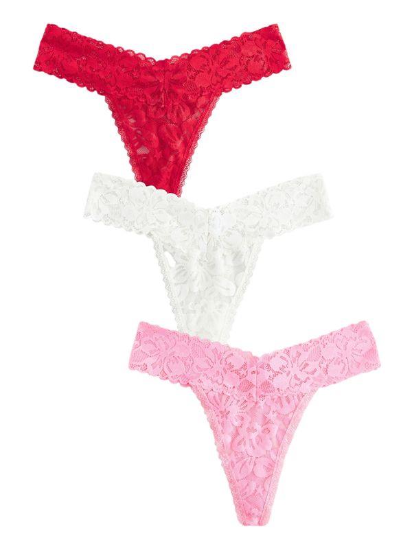 Next Next Tanga gaćice  roza / crvena / bijela