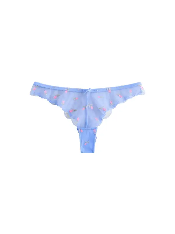 Next Next Tanga gaćice  svijetloplava / menta / roza