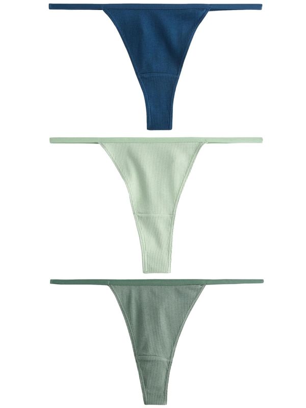 Next Next Tanga gaćice  tamno plava / zelena