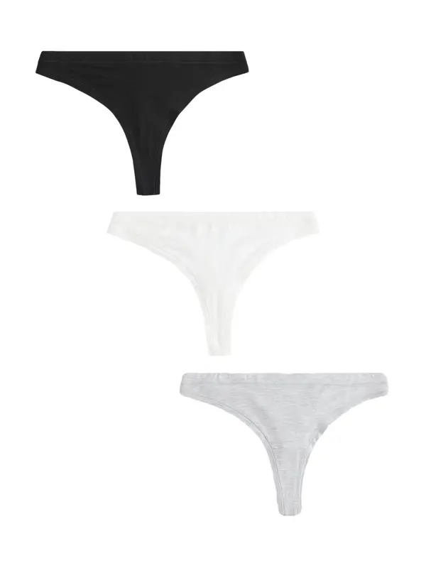 Next Next Tanga gaćice 'Ultimate Comfort'  siva melange / crna / bijela