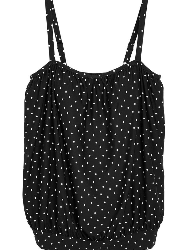 Next Next Tankini  crna / bijela