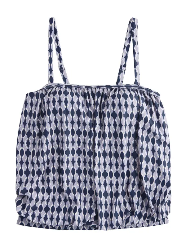 Next Next Tankini top  boja pijeska / mornarsko plava / golublje plava