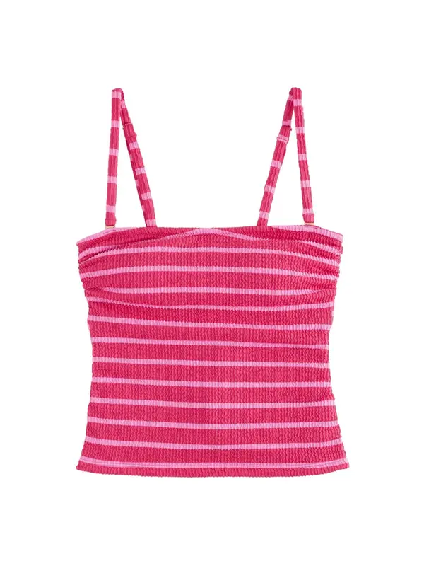 Next Next Tankini top  roza / roza