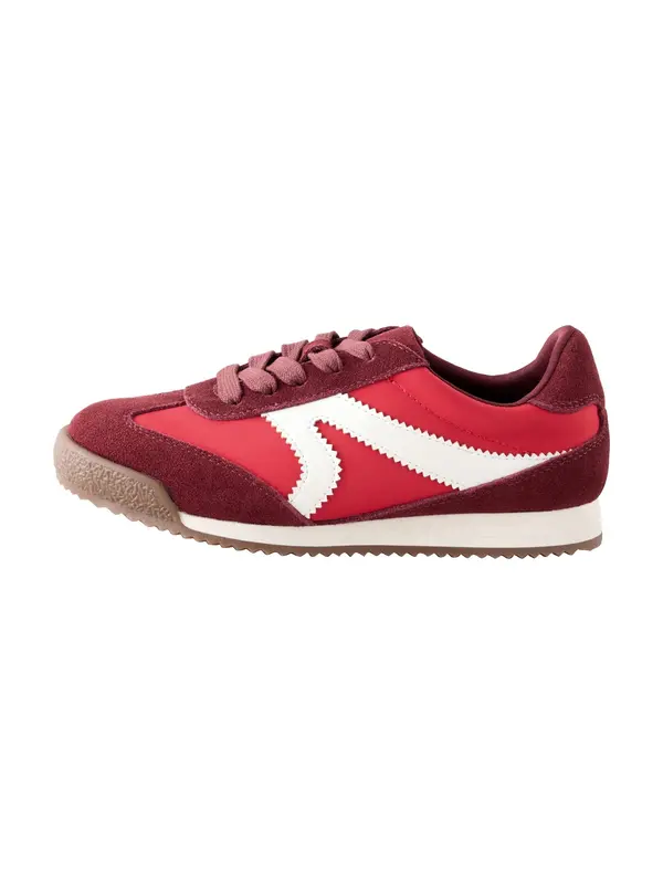 Next Next Tenisice  bordo / lubenica roza / bijela
