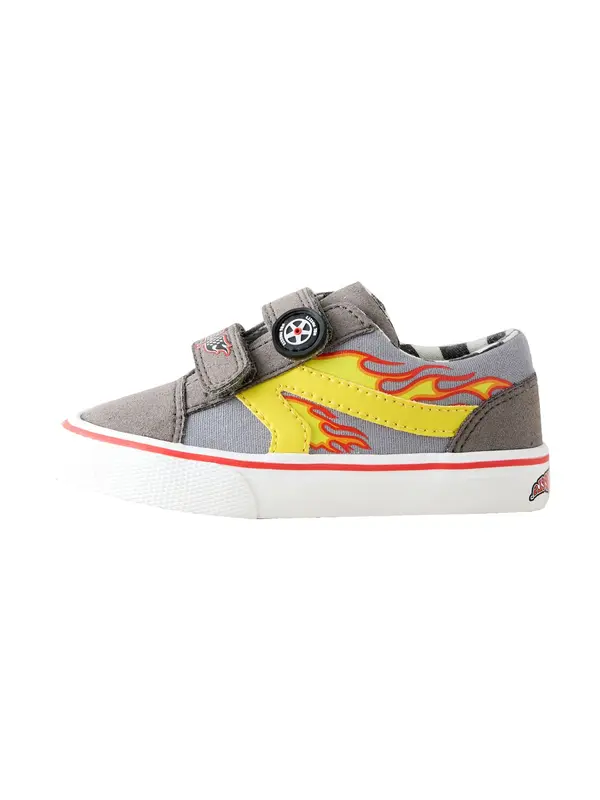 Next Next Tenisice 'Hot Wheels'  žuta / siva / crvena / crna