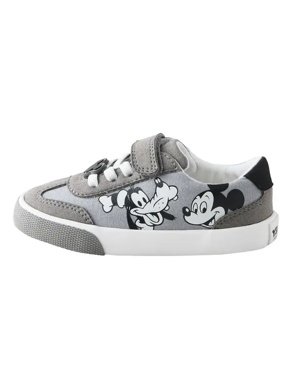 Next Next Tenisice 'Mickey Mouse'  siva / crna / bijela