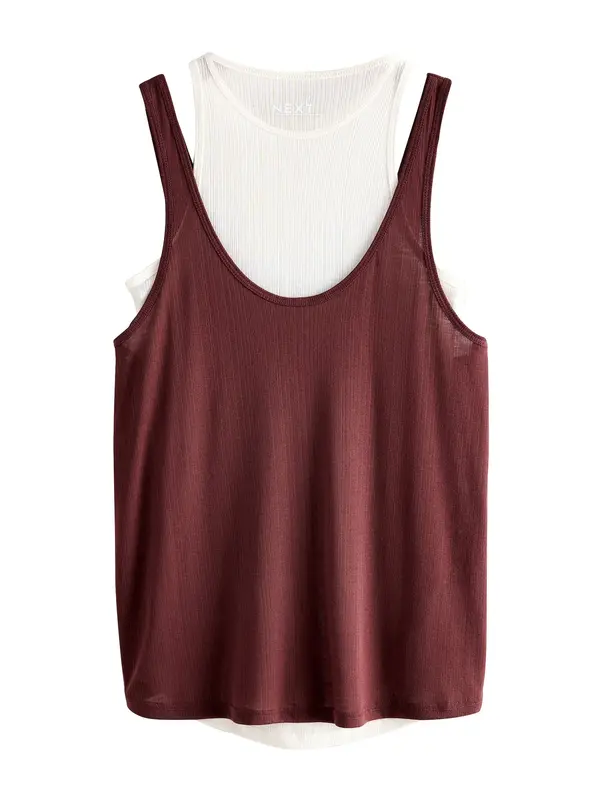 Next Next Top  burgund / bijela