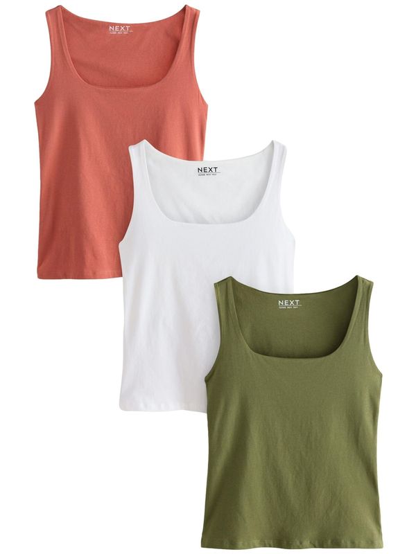 Next Next Top  kestenjasto smeđa / maslinasta / bijela