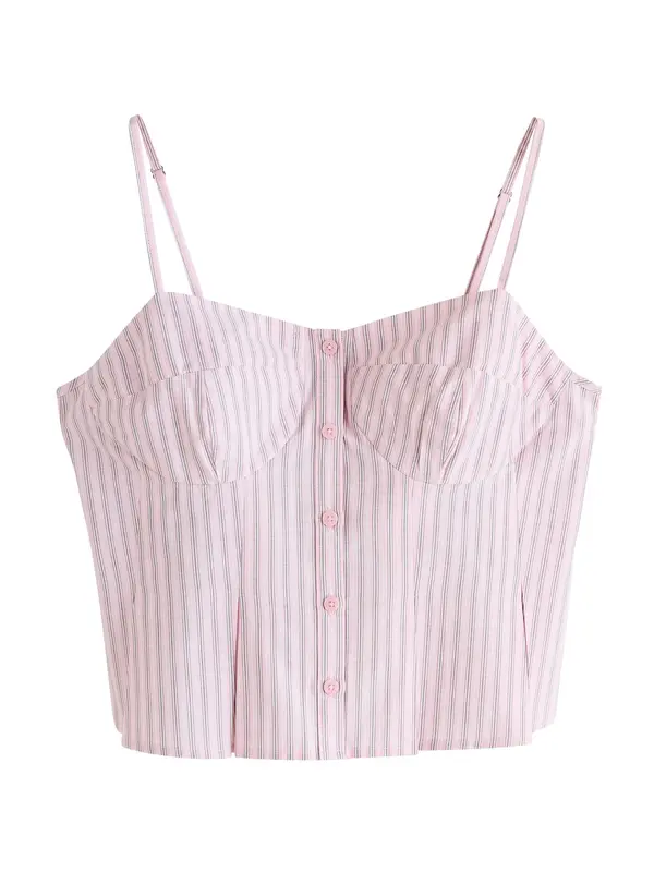 Next Next Top  sivkasto ljubičasta (mauve) / roza / bijela