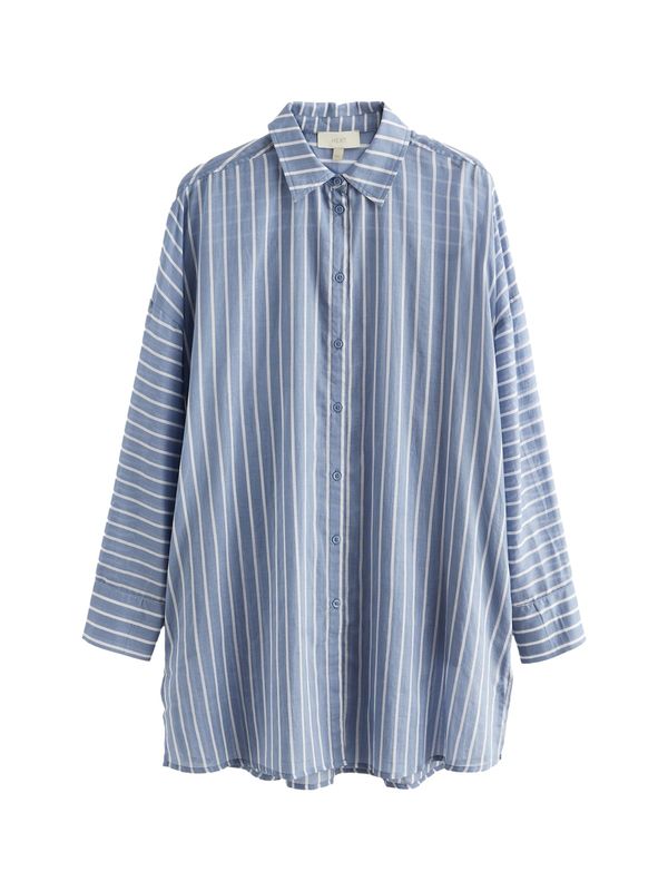 Next Next Tunika  svijetloplava / bijela