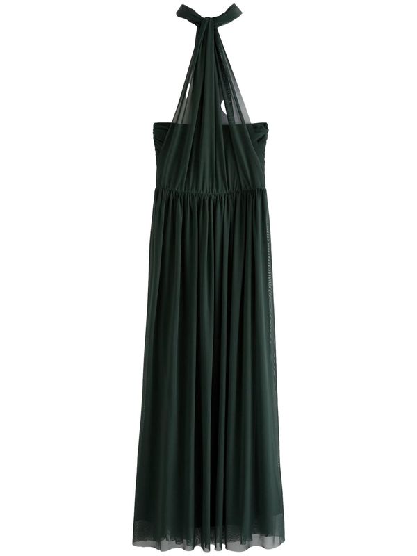 Next Next Večernja haljina  tamno zelena