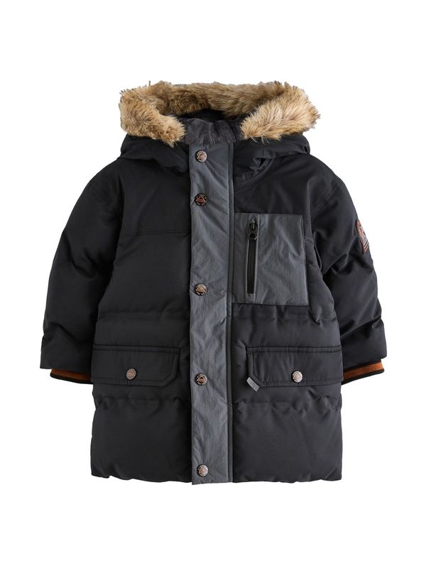 Next Next Zimska jakna  bež / siva / crvena / crna