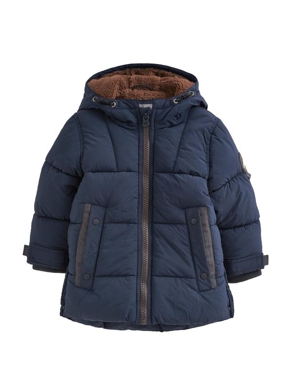 Next Next Zimska jakna  mornarsko plava / smeđa