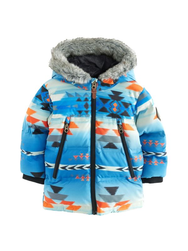 Next Next Zimska jakna  plava / miks boja