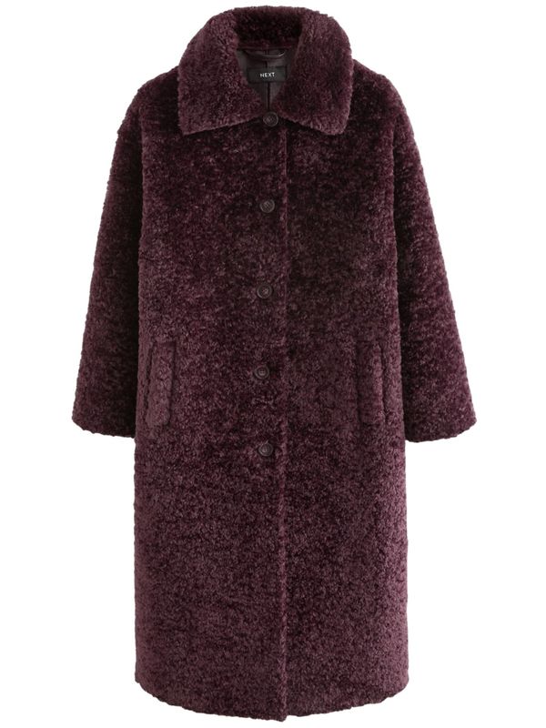 Next Next Zimski kaput  ljubičasto crvena