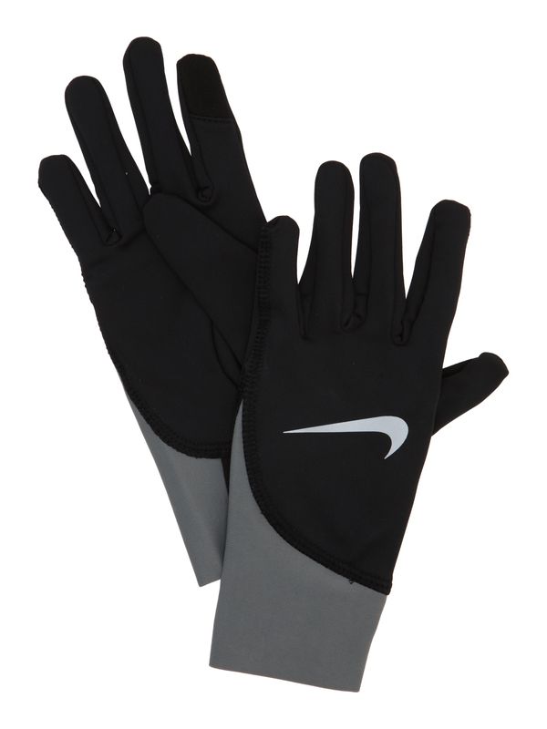 NIKE Accessoires NIKE Accessoires Sportske rukavice 'Pacer'  siva / crna