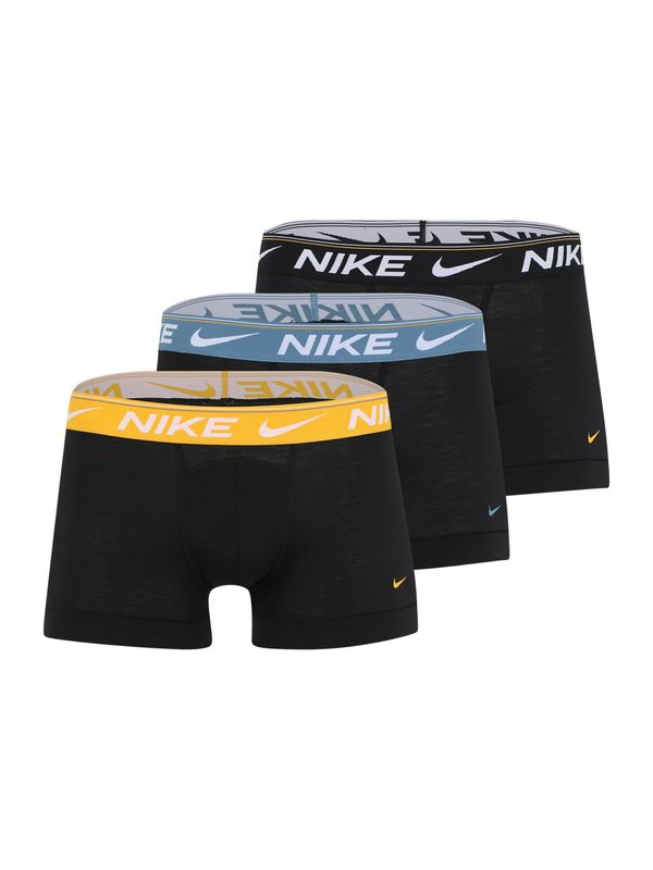 NIKE NIKE Bokserice  svijetloplava / žuta / crna / bijela